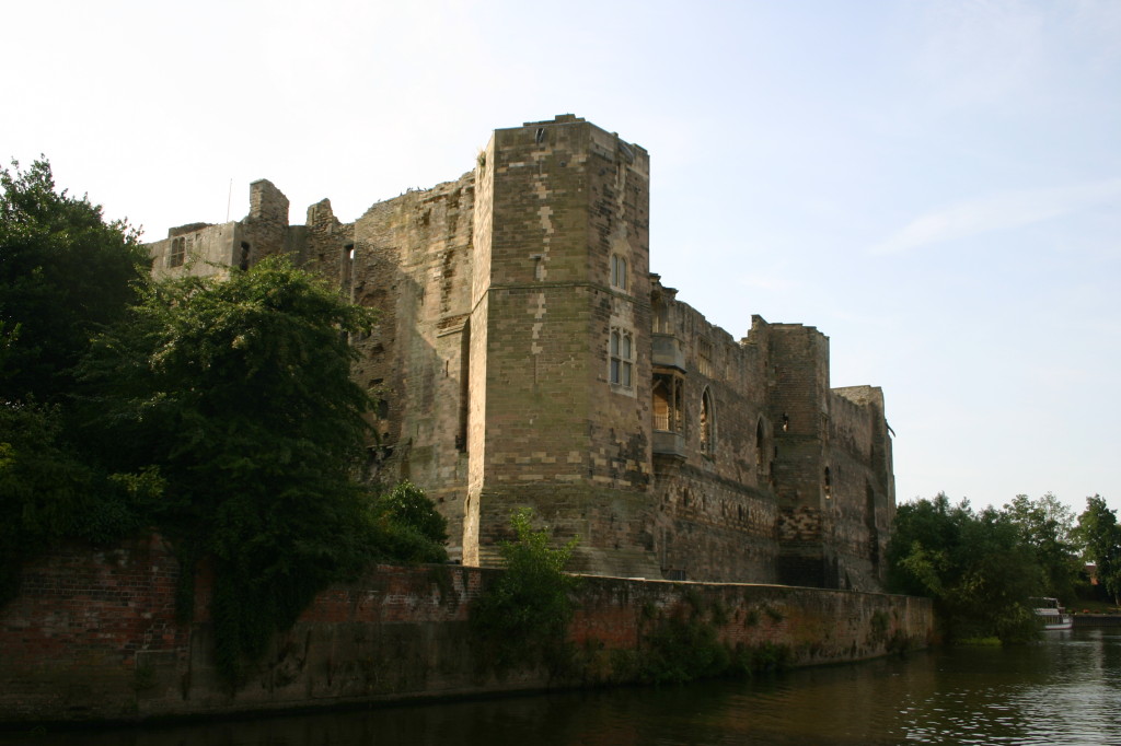 Newark Castle as featured in many BBC broadcasts about the by-election there. Not sure if it was subtle commentary on the state of the Government. 