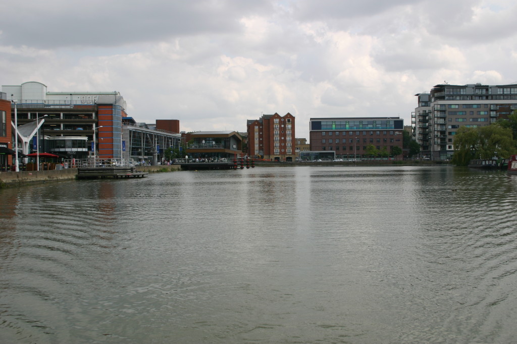 The Brayford Pool in all its redeveloped magnificence 