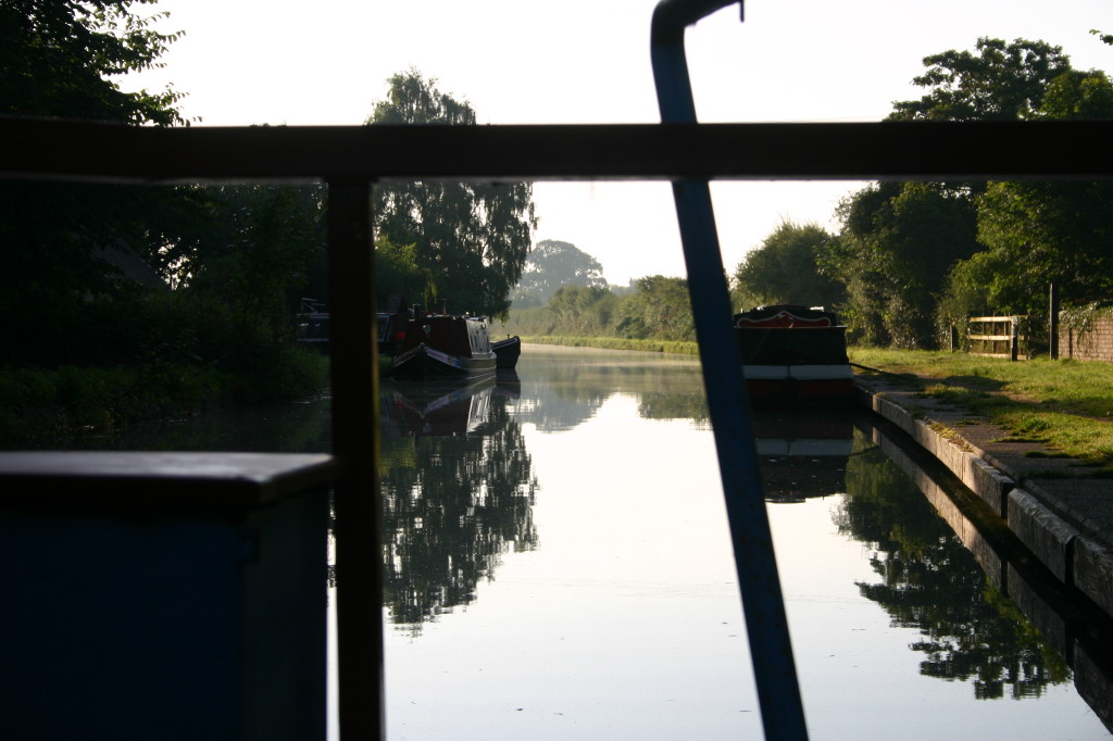 Looking back at the Winding Hole