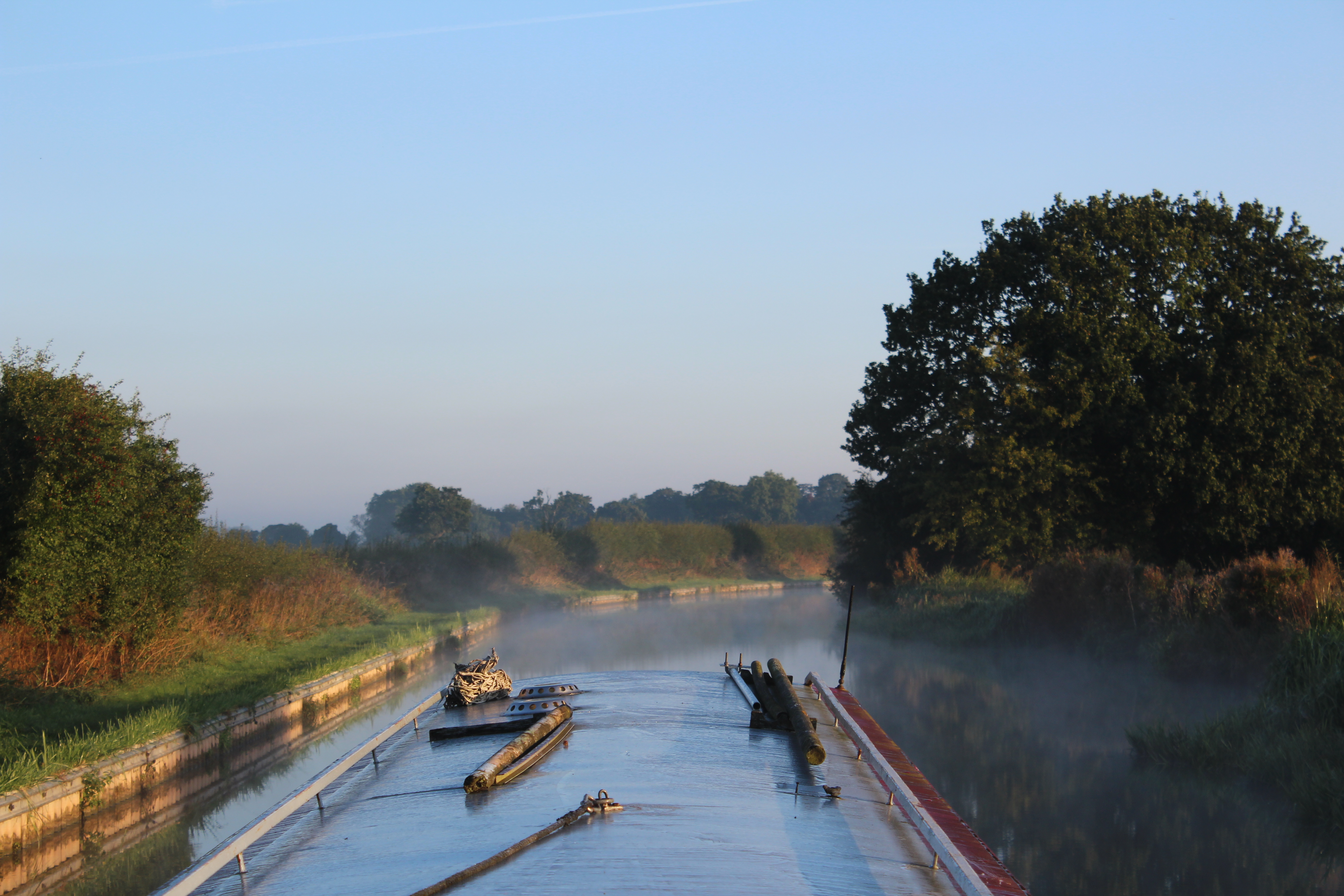 Morning Mist on the canal