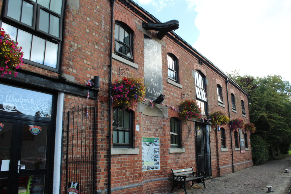 The old services block at Burscough Bridge