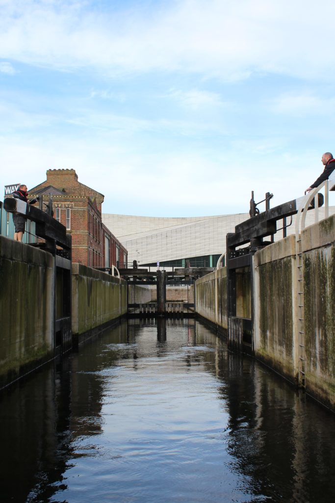 The Shallow Mann Island Lock